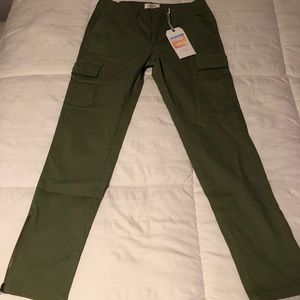 Olive green pants